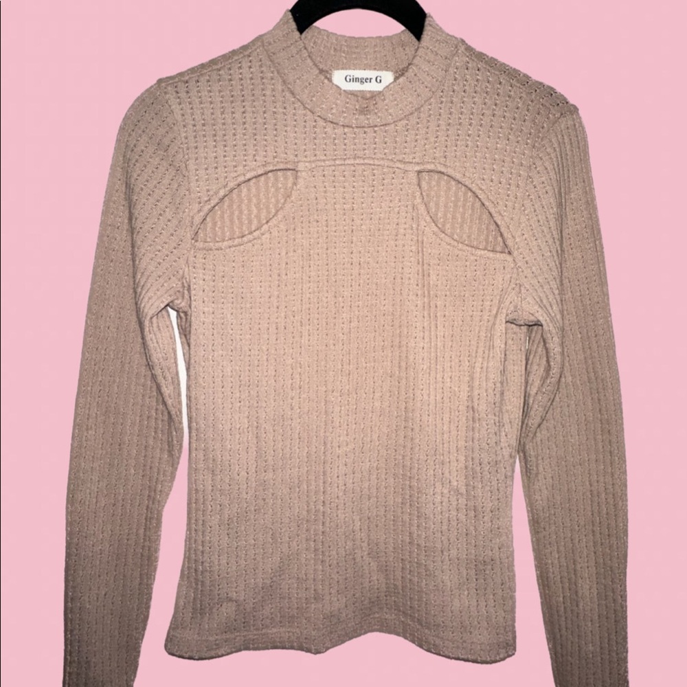 Tan long sleeve